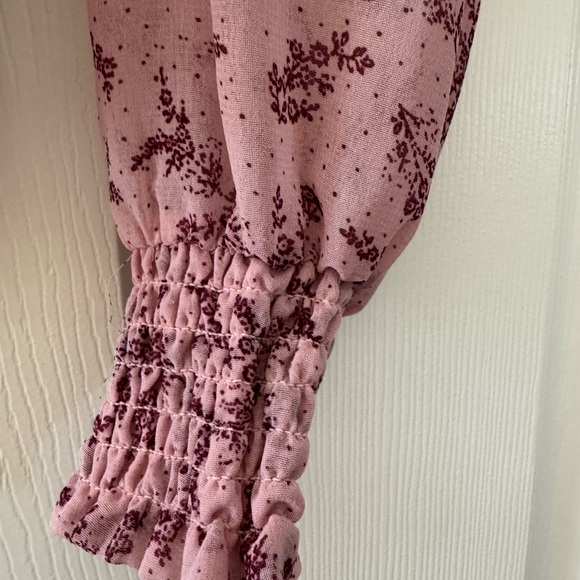 Lucky Brand Pink Floral Blouse - Picture 2 of 5